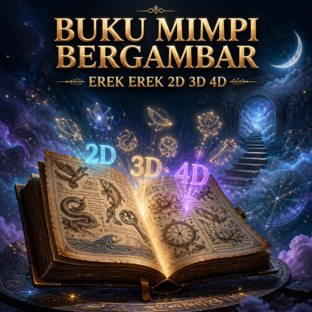 Buku Mimpi Erek Erek 2D 3D 4D Bergambar Terlengkap